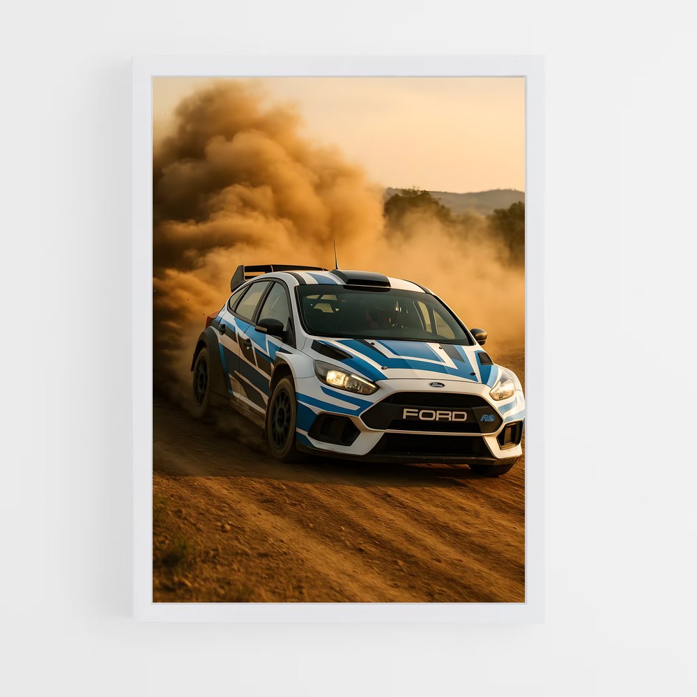 Poster Drift Royale – affiche Ford (vue 3)